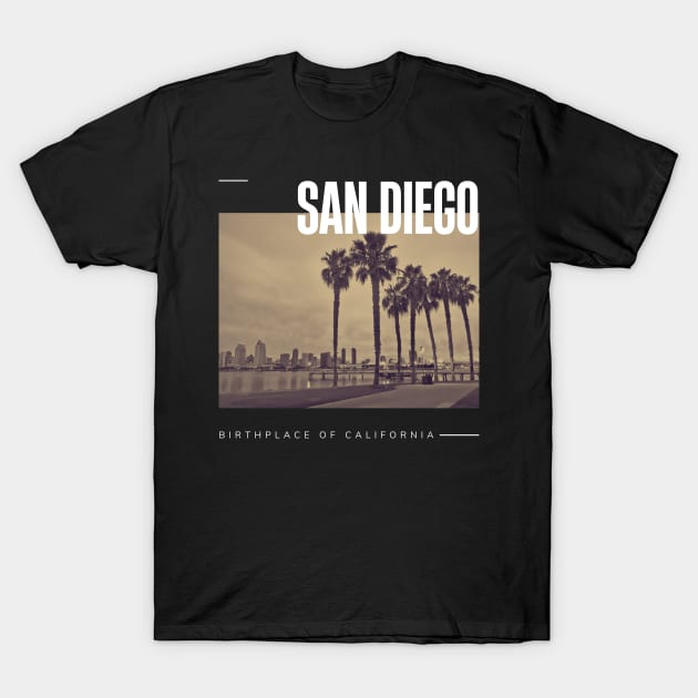 San Diego city T-Shirt by Innboy